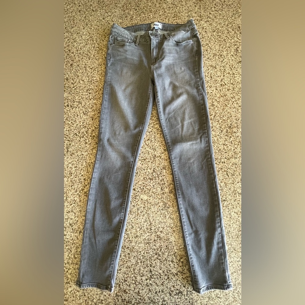 PAIGE Denim, Verdugo Ultra Skinny, Gray, Size 30